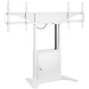 Hagor HP Twin Lift M-DW Sistema di sollevamento mobile, elettrico e regolabile in altezza per due display affiancati (side-by-side).