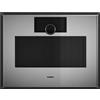 Gaggenau Forno compatto combinato a microonde con cerniere a destra da incasso GM450120 finitura inox e vetro fumè da 60 cm