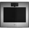 Gaggenau Forno pirolitico con cerniere a destra da incasso GO480120 finitura inox e vetro fumè da 76 cm