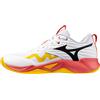 Mizuno Scarpe indoor da uomo Mizuno Wave Momentum Pro White/Fiery Coral 2/Citrus EUR 41