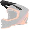 O'NEAL | Visiera di ricambio per casco da bici | Mountain Bike MTB | Visiera di ricambio per casco Blade Hyperlite Charger V.22 | Visiera Blade Helmet Hyperlite Charger V.22 | Adulto | Rosso Arancione