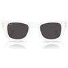 Ray-Ban Occhiali da Sole RB4940 671/87 Wayfarer Puffer X ASAP Rocky Bianco/Ultra Black Unisex