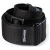 Jim Dunlop DUNLOP - D38-09BK SOLID BLACK, Tracolla per Chitarra in Tessuto, Colore Nero