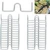 Whcctl 30 Pezzi Supporti per Alberi da Frutto, Estrattore Rami da Frutta, Estrattore per Rami di Albero, M-Estrattori per Rami da Frutto, 13cm, Per Giardini Bonsai, Orti, Stand di Alberi da Frutto