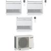 Mitsubishi CONDIZIONATORE MITSUBISHI TRIAL SPLIT MFZ-KT A PAVIMENTO CONSOLE 9000+9000+12000 BTU INVERTER MXZ-3F68VF4 A++