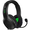 PDP LVL50 Cuffie Gaming Wireless, Per Giocare su Xbox Series X | S, Xbox One e PC Windows 10, Nero