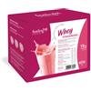 FEELING OK Protein Whey chocolate +protein FRAGOLA 21 bustine da 25g - SCADENZA 31/08/2026