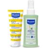 LAB.EXPANSCIENCE ITALIA Srl MUSTELA LATTE SOLARE SPF 50+ 40ML + BABYZZZ SPRAY ANTI ZANZARE 100ML