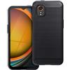 BCASE CUSTODIA B-CASE TPU SILICONE COVER CASE PER SAMSUNG GALAXY XCOVER 7 PRO CARBON METAL BLACK