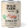 WILD FARM Pate Salmon&Fish 800g cibo senza glutine per cani
