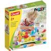 QUERCETTI- Jumbo Peggy, Gioco di chiodoni per Bambini 2, 3 Anni, Multicolore, 41