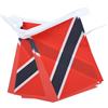 AZ FLAG Ghirlanda 6 Metri 20 Bandiere Trinidad E Tobago 21x15cm, Bandiera Trinidadiana 15 x 21 cm - Festone Bandierine