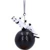 Nemesis Now Ornamento da Appendere a Sfera con Licenza Ufficiale Stormtrooper, Nero, 13 cm