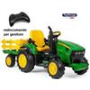Peg Perego Trattore Elettrico John Deere Ground Force Radiocomandato IGOR0117 di Peg Perego