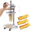 VEVOR Tagliapatate Commerciale per Patatine Fritte in Acciaio Inox con Estrusore