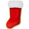 Beistle S22031AZ3 - Mini sagome natalizie a forma di calza di Natale, 18,4 cm, colore: Rosso/Bianco