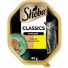 SHEBA Classics vaschetta 85 g cibo umido completo per gatti adulti con anatra e pollo in terrina
