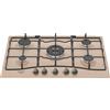 HOTPOINT ARISTON HOTPOINT PCN 750 T (AV) R /HA PIANO COTTURA DA INCASSO 75CM 5 FUOCHI A GAS COLORE AVENA - PCN750TAVRHA