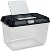 TRIXIE 76303 Scatola per Trasporto e Alimentazione 38 × 26 × 24 cm, Colori Assortiti