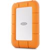 LaCie Rugged Mini SSD Esterno 4TB USB-C 3.2 Resistente Arancione/Grigio STMF4000400