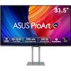 ASUS ProArt Display OLED PA32UCDM, Monitor da 31,5 4K UHD QD-OLED (3840 x 2160), Ultra-slim, Refresh Rate 0,1ms, Auto Calibrazione, Dolby Vision, Thunderbolt 4, Supporto Ergonomico, Argento