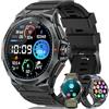 MEGALITH Orologio Smartwatch Uomo Fitness: Sport Tracker Contapassi Smart Watch Chiamate Bluetooth - Pressione Sanguigna Smartwatch Verde Impermeabile