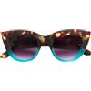 OKKIA Occhiale Da Sole Donna Big Cat Eye Claudia Hav/bl