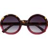 OKKIA Occhiale Da Sole Donna Tondo Monica Havana Rosa