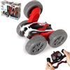 JAMARA SpinX Stuntcar, 2,4 GHz - 4 WD, resistente agli urti, supera quasi ogni ostacolo e salite estreme, guida anche sulla schiena, rotazione a 360°, LED