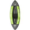 Aqua Marina, Kayak Gonfiabile in Set Laxo-285 2020 9'4 "Canoa/Barca a Remi Gonfiabile per 1 Persona con pagaia, Pompa, Borsa 285 x 95 cm Verde/Nero