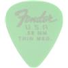 Fender Dura-Tone Guitar Picks 351 Shape, .58, Surf Green, 12-Pack