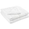 Madison Park Windom - Coperta in Microfibra Alternativa, per Letto Matrimoniale, Colore: Bianco
