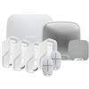 Ajax Kit antifurto wireless Bianco HUB2 GSM(4G) + SENSORE + SIRENE - 38241- 33152