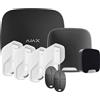 Ajax Kit antifurto wireless Nero HUB2 GSM(4G) + SENSORE + SIRENE - 38240 - 33151