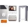 Bticino Kit video vivavoce Wi-Fi monofamiliare Linea 3000 + Tetto antipioggia - 364614/B