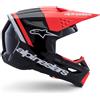 Alpinestars Casco Moto Cross Enduro Alpinestars SM3 Radium Ece06 nero ro