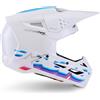 Alpinestars Casco Moto Cross Enduro Alpinestars SM3 Force Ece06 bianco l