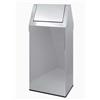 Ristotecno Pattumiera inox, coperchio basculante, Lt 70
