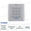 Hyundai Security HYU-641 - Lettore Mifare HYU-641 da Esterno con Tastiera e Wiegand 26/34