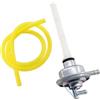 MCHNIC Rubinetto benzina a bassa pressione con tubo benzina per Vespa ET2 LX LXV S 50ccm 2T 4T ET4 GT 125-200ccm Aprilia Derbi Sfera NSL 50 2T 4T AC LC 50-200ccm ecc.