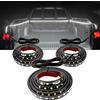 Kraumi 36W Led Striscia per Camion Pianale, 270 LEDs 12v/24v Fari da Lavoro LED Fuoristrada per Luce per tenda da sole per camper, luce per letto del camion, luce per porta laterale(3 pezzi)