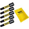 SabreCut 5 x SabreCut SCRSQ332_5 Set di punte per cacciavite a impatto magnetico quadrato da 32 mm SQ3 per impieghi gravosi compatibili con Dewalt Milwaukee Bosch Makita e altri