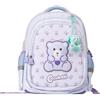 MAS LEGNO Colourbook Zaino Scuola Coccolotti Schienale Ergonomico Imbottito 44x34x17 cm Lilla