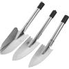 Yardwe 3 Pz pala da giardino in acciaio inossidabile cestino vanga mano kit giardinaggio kit da giardinaggio frattazzo per rasatura pale da giardino per piantare piccole pale per scavare