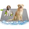 Generic Tappetino rinfrescante per cani, tappetino refrigerante per cani, tappetino refrigerante per cani, per gabbie auto, per interni ed esterni, per animali domestici di taglia extra large (62 x 50 cm