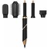 TANSHINE Set di styler per capelli 5 in 1, leggero e pieghevole, spazzola ad aria calda, spazzola ad aria calda, set di spazzole ad aria calda, Hot Air Thermal Blowout Dryer Brush
