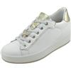 IGI&CO Sneakers Donna 7655200 Bianco Oro (Bianco Oro, Sistema Taglie Calzature EU, Adulto, Donna, Numero, Media, 39)
