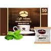 Caffè Vulcanus - 50 cialde di caffè aromatizzato alla menta - Cialde compostabili ESE44