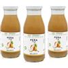Agricola Miglioretti - Succo di pera 100% Biologico 200 ML X3, Spremuta a Freddo senza Zuccheri Aggiunti - Prodotto Italiano Naturale e Dissetante