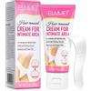 CCKULOOB Crema Depilatoria, Epilatore intimo indolore per Pelli Sensibili - Crema Depilatoria Uomo & Donna per aree private, pube, bikini, corpo, gambe e ascelle, Hair Removal Cream, 60 g